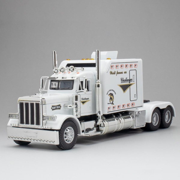 Camion Remorque Peterbilt 389 - Jouet 1:24 En Métal - Édition Spéciale 2024 Back To The Future - Neuf