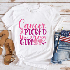 Summer, Outdoor, summer t-shirts, breastcancershortsleeve