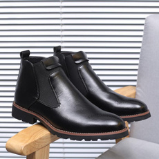 Large Size, Leather Boots, Men, Boots