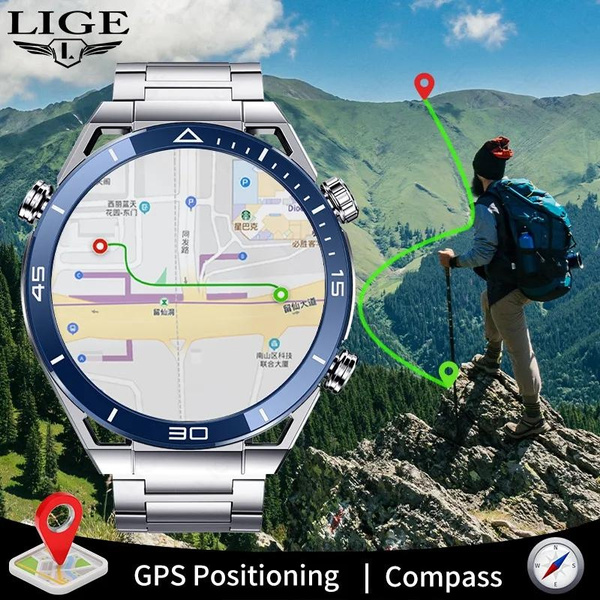 Smartwatch ecg gps new arrivals