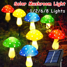 Decor, solarlight, solargardenlight, mushroomsolargardenlight