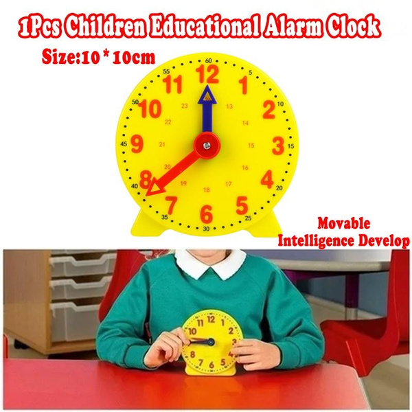 1 Pcs Mini 24 Hour Children Learning Time Clock Toy Kids Parentchild
