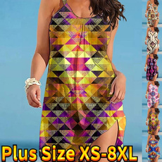 Summer, Plus Size, womenformaldresse, fashionskirtforlady