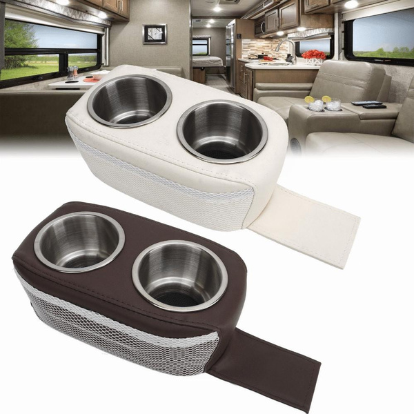 Pontoon Double Drink Holder, Mobile Pontoon Cup Holder Boat Cup Holder