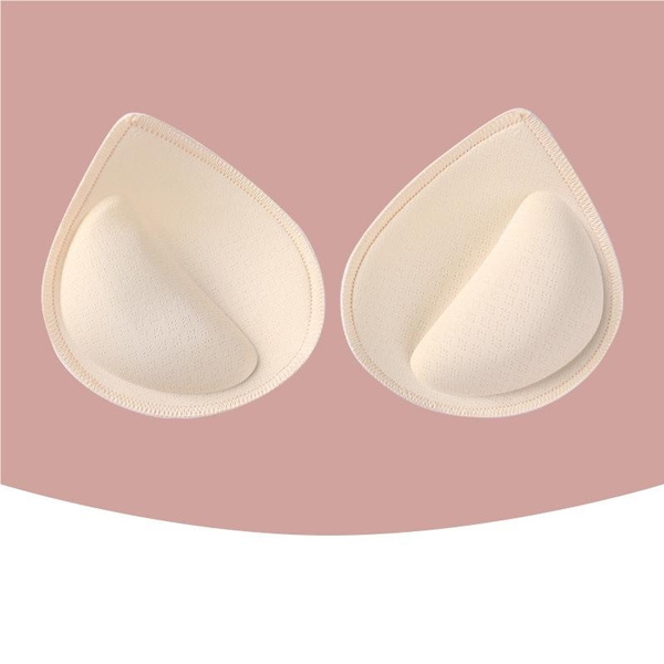 Wow Time Thick Bra Pads Inserts Removable Breast Enhancers Push Up Latex Bra  Cups Paddings