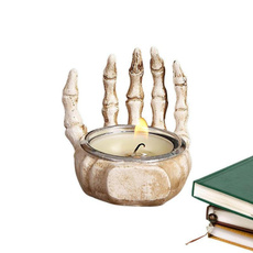 Candleholders, desktopdecor, Gifts, skull