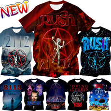 rushtshirt, Mens T Shirt, rush, Fashion