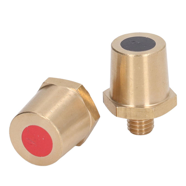 M8 Battery Terminal Post Connector Red 19mm Tapered Positive, Black