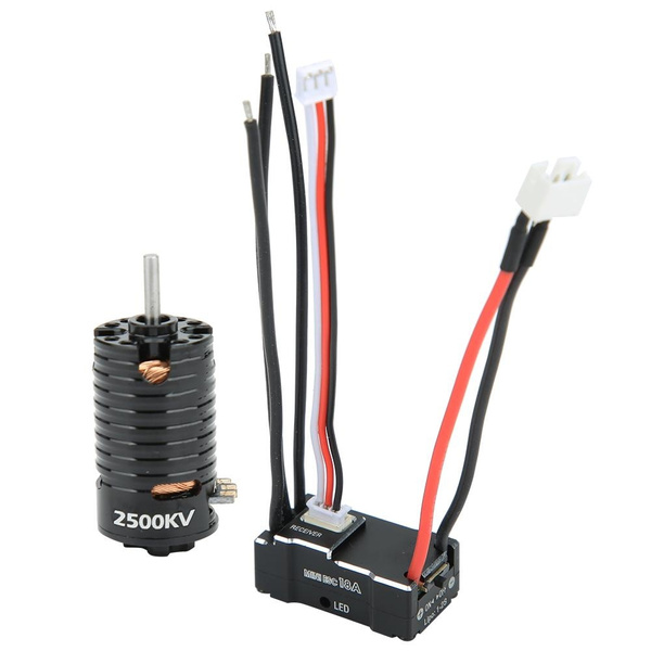 1 10 rc car brushless motor and esc