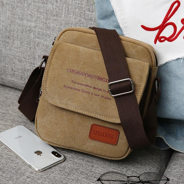 Messenger Bag Unisex Canvas Shoulder Crossbody Bag Purse for Work School  Business Travel Shopping drawing bag : Amazon.in: Fashion