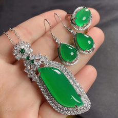 inlaidwithhighicegreenchalcedony, Jewelry, jade, onyx