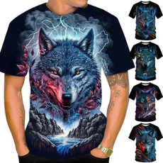 wolf3dtshirt, Head, Fashion, Graphic T-Shirt