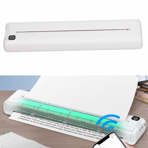A4 Thermal Printer 200dpi Rechargeable Inkless Thermal Printer For School Part