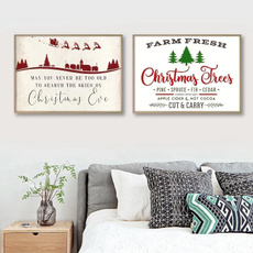 art, Home Decor, Farm, rusticchristmaswallartprint