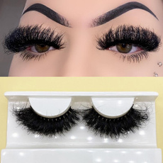 25mmeyelashe, False Eyelashes & Adhesives, fluffy, wispylonglashe