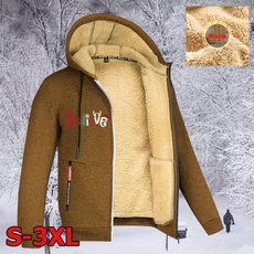 Exterior, Fleece Hoodie, winter fashion, Jackets for men