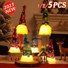 Decor, facelessdoll, light up, gnome