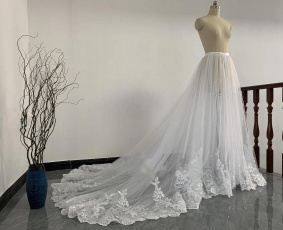 2layerstulleskirt, overskirt, Bridal wedding, Dress