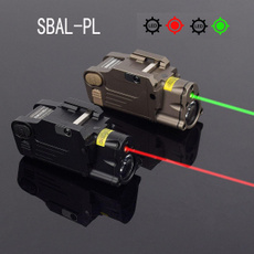 Flashlight, gunlight, pistol, Laser