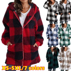 fall clothes women, cardigan, hooded, Long Sleeve
