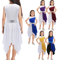 Sleeveless dress, girls dress, liturgicaldance, dancedres