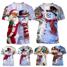 snowman, Fashion, tshirt men, Sleeve