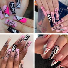 pink, ballerinanail, acrylic nails, Love