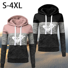 Plus Size, pullover hoodie, Sleeve, pullover sweater