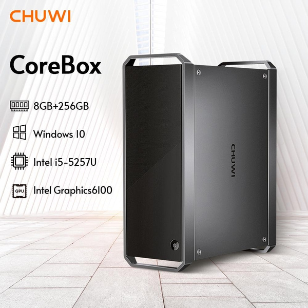 CHUWI CoreBox i5 Intel Core i5 Mini PC 8G 256G SSD Intel Iri Graphics 6100  Dual Core 2.7GHz to 3.1GHz Desk PC | Wish