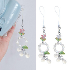 decoration, colorfuldriedflowerspendant, Key Chain, Jewelry