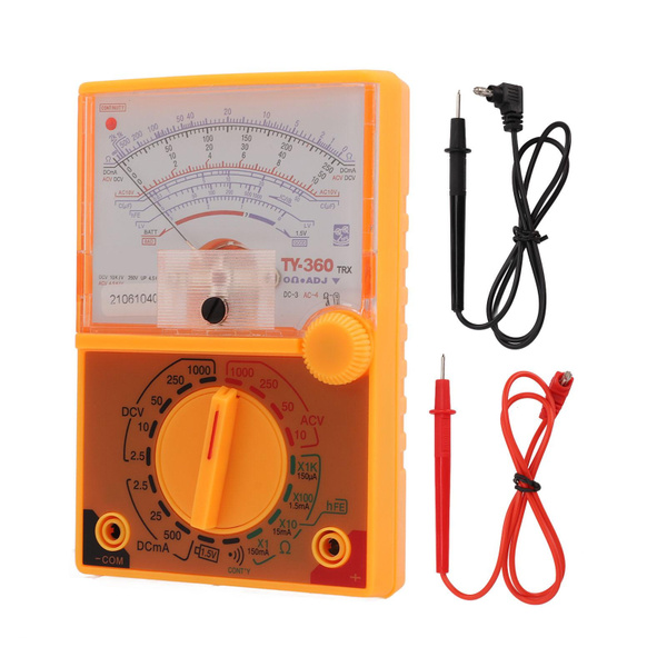 Analog Multimeter, Humanized Design Multimeter Easy Reading for ...