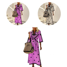 geometricprinteddres, colormatchingprinteddres, Spring, womenmididres
