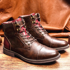 fashiontooling, Men, Leather Boots, Winter