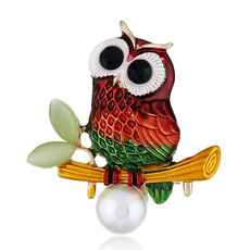 Chic, Owl, Jewelry Accessory, Pins