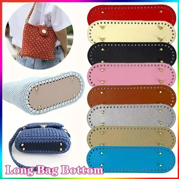 MEABEN 5 PCS Crochet PU Leather Bag Bottom, Long & India | Ubuy