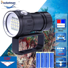 Flashlight, underwater, portable, Waterproof