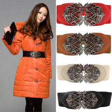 Fashion Accessory, Leather belt, flowerpattern, Vintage