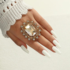 golden, goldenring, wedding ring, Crystal