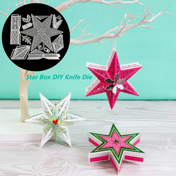 Star Box DIY Knife Die Cutting Dies Scrapbook For Etching Knife Die
