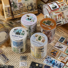 postagestamp, Vintage, washitape, Sellos