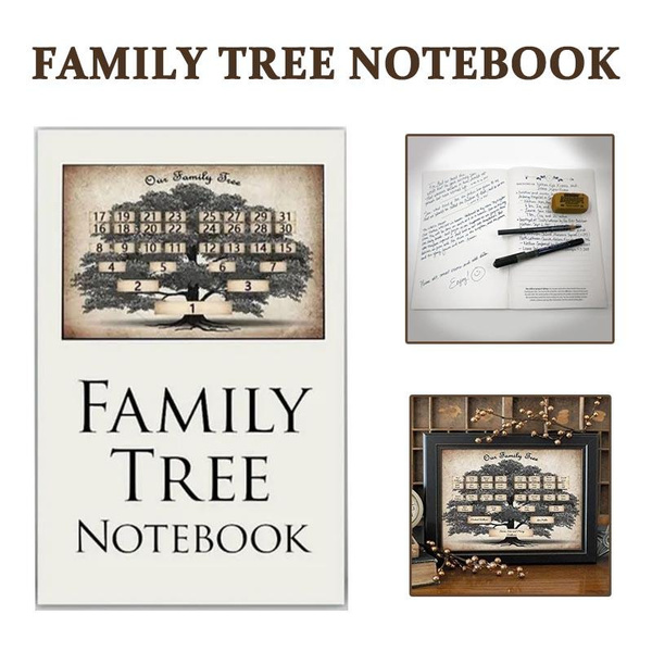 New Hot Family Tree Notebook Genealogy Notebook Family History Record ...