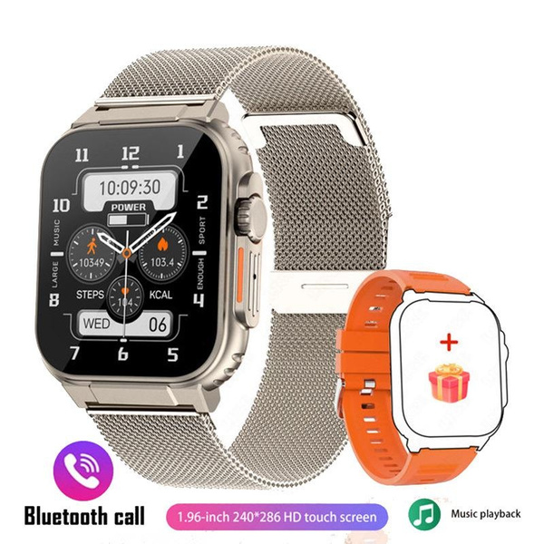 Smartwatch IP68 Waterproof Full Touch Metal Smartwatch Bluetooth