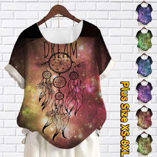 Plus Size, womensshortsleeve, fashionshortsleeve, slim