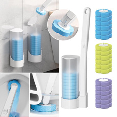 Bathroom, cleaningsponge, toiletcleaning, toiletbrush