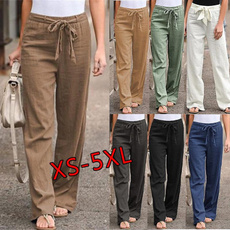Women Pants, Plus Size, widelegspant, Casual pants