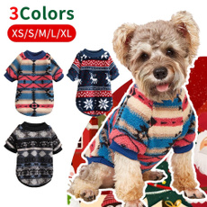Fashion, christmasdogsweater, Shirt, christmaspetclothe