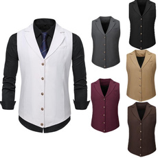 Vest, slim, Men's vest, Office