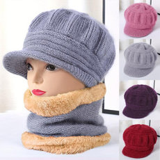 Warm Hat, winter hats for women, women scarf, crochethat