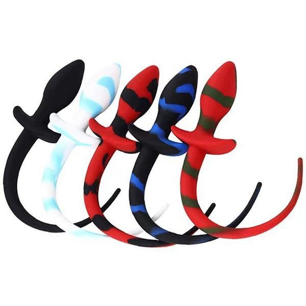 Silicone Dog Tail Anal Plug Toys Woman Gay Man Sex Games G spot Butt Silicone dog tail anal plug toys woman gay man sex games g spot butt