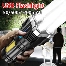 Flashlight, Bright, Outdoor, usbchargingflashlight
